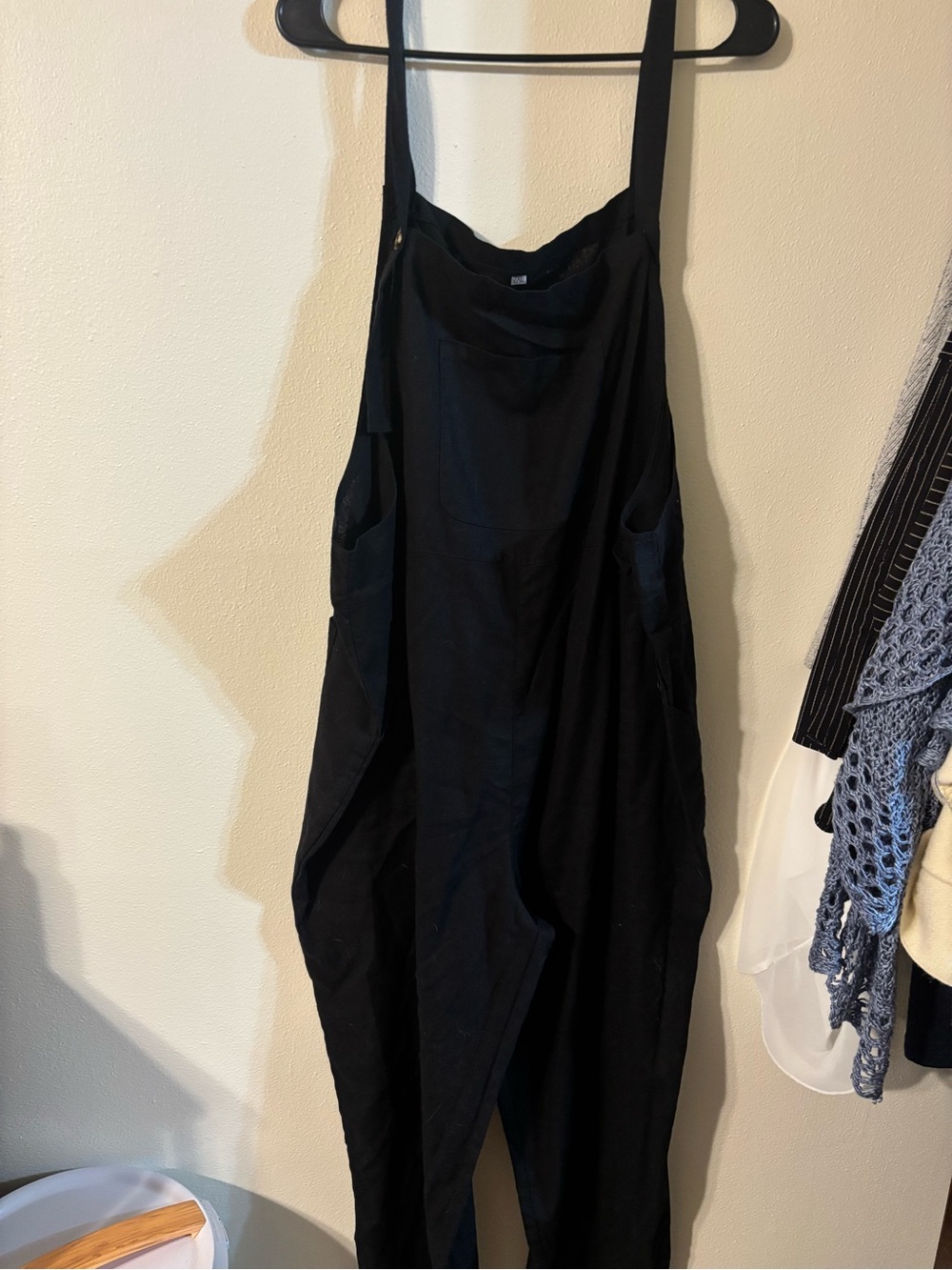 Black Women's Relaxed Jumpsuit